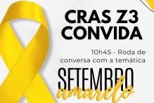 Cras Z3 promove roda de conversa sobre saúde mental e suicídio