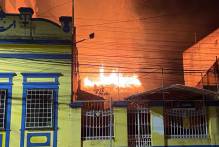 Guarda Municipal aciona bombeiros ao identificar incêndio