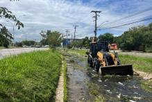 Sanep limpa nove quilômetros de canais no primeiro trimestre