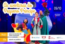 Projeto Criança no Sete leva alunos da rede municipal ao Theatro