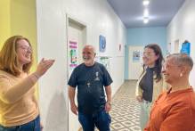 Secretária de Educação visita Imdaz