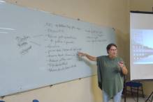 Secretária de saúde ministra seminário para os residentes da SMS