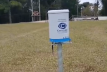 Pelotas recebe cinco sensores pluviômetros
