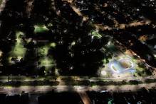 Parque da Baronesa ganha nova iluminação