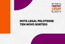 Nota Legal Pelotense tem novo sorteio