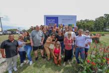 Marroni vistoria obra do Centro Esportivo e Comunitário Parque do Obelisco