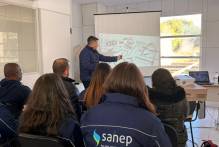 Sanep capacita responsáveis pelo tratamento de água