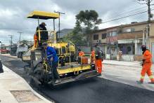 Prefeitura inicia obra de asfaltamento na Daniel Capdebosco