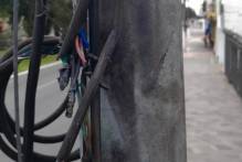 Tentativa de furto de cabos danifica controladora de semáforos da Bento Gonçalves