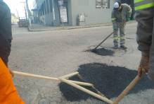 Operação Tapa-buracos repara vias do Centro e Areal