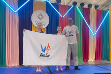 Atletas do ProGin participaram de apresentação no Shopping Pelotas