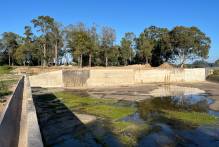 Sanep reforça estruturas de segurança da barragem Santa Bárbara