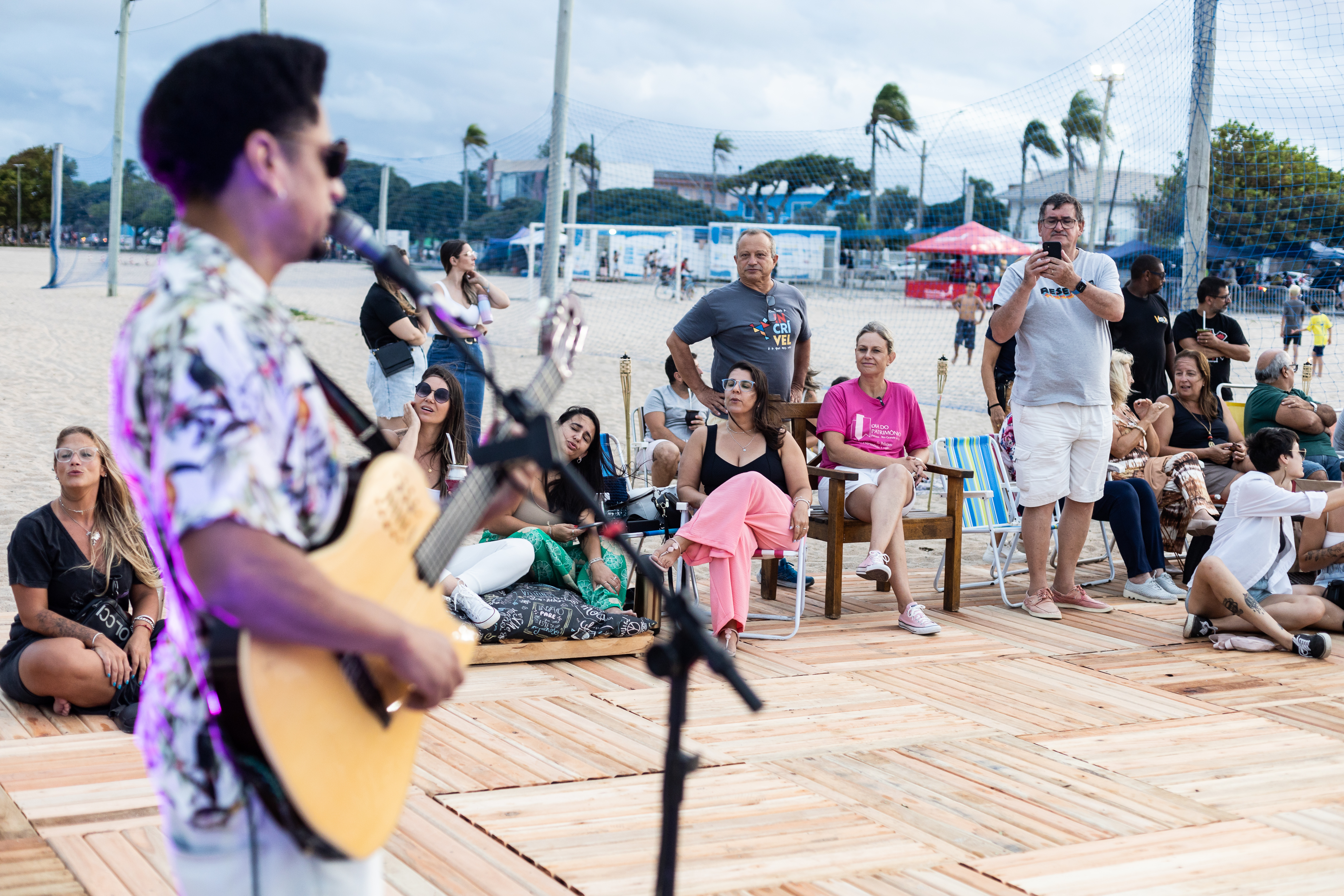 Prefeita Paula Mascarenhas prestigiou o evento que contou com carnaval, atrações musicais, desfile de moda e atividades ligadas à prática esportiva durante o sábado (24)