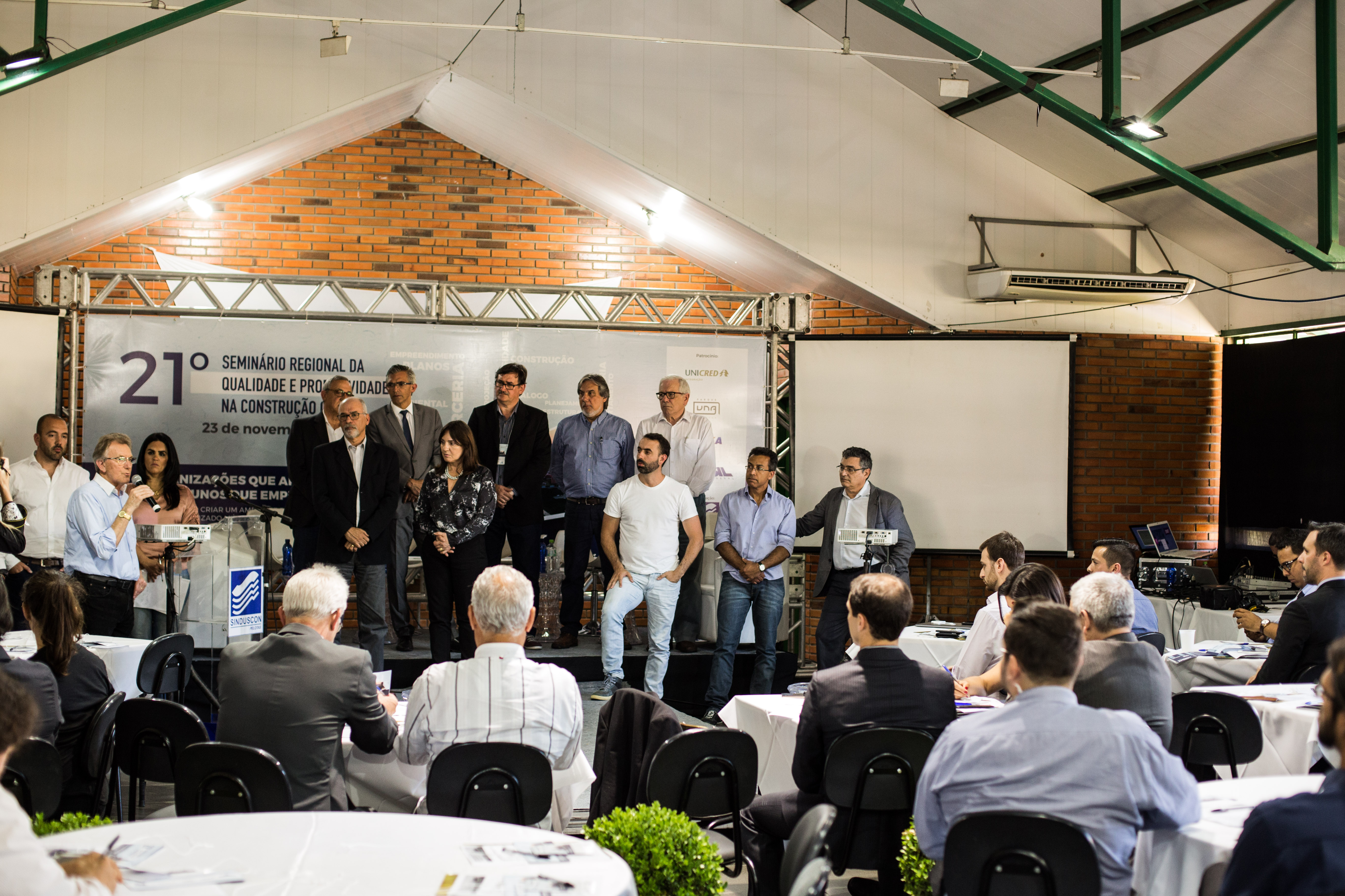 Evento do Sinduscon incentivou o fomento de um ambiente de comunicação e aprendizado