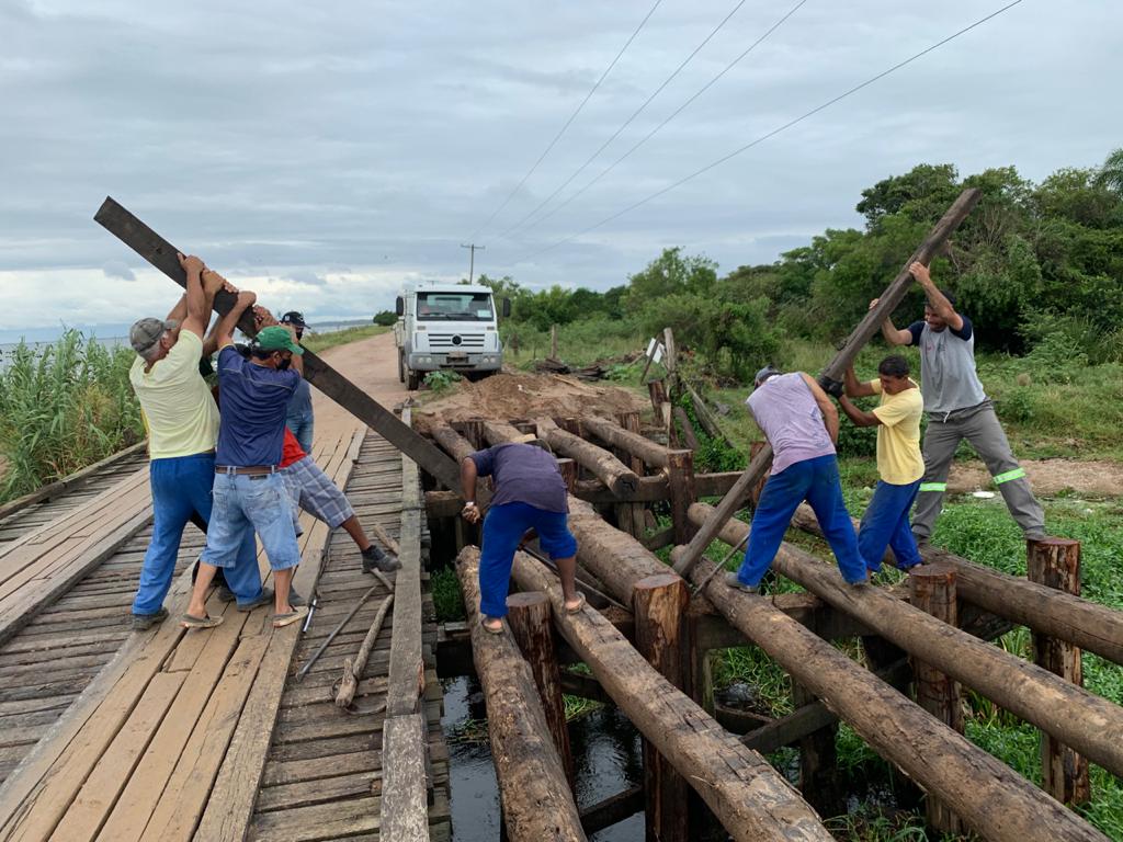 Estrutura receberá uma das mãos de trânsito sobre o vão do Arroio Sujo