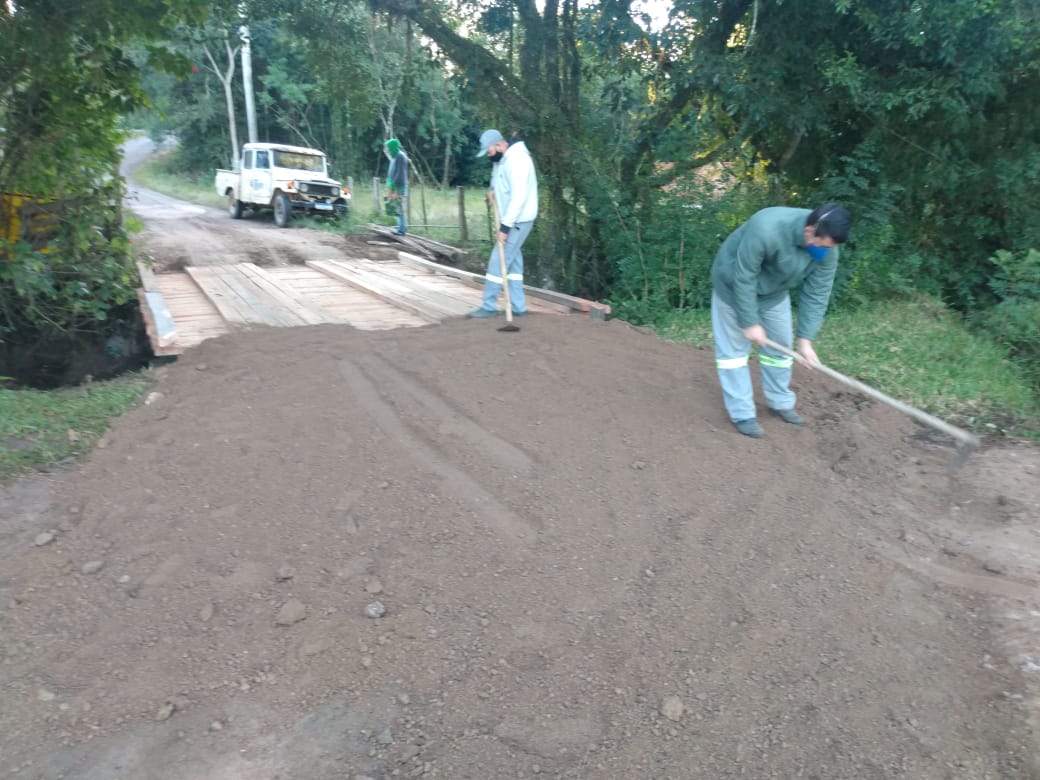 Intervenções abrangem a troca de todo o madeiramento. Obras são realizadas neste mês