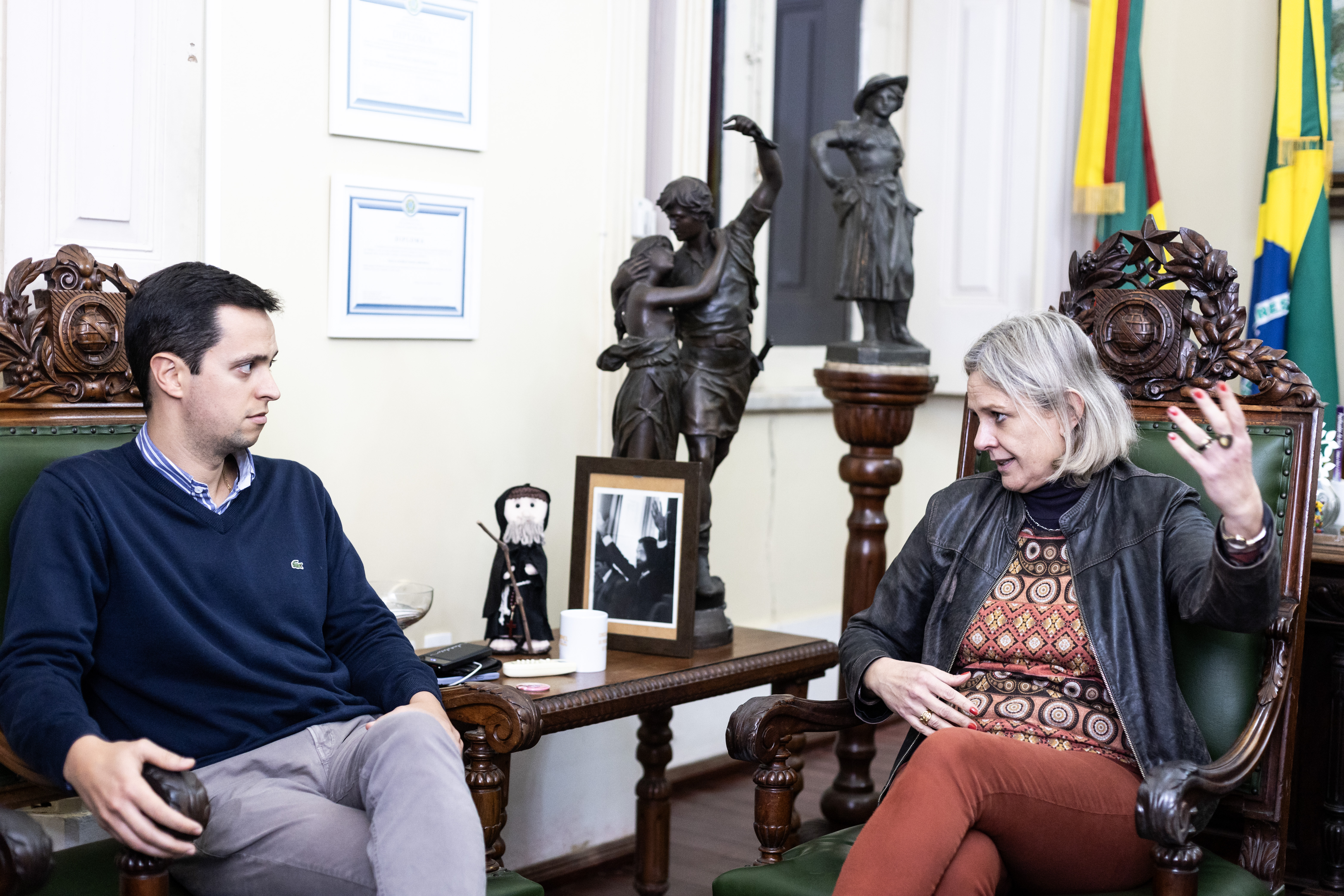 Prefeita Paula reuniu-se com Secovi Zona Sul RS e equipe de Governo. Medida visa cadastrar imóveis para inserir no programa Minha Casa Minha Vida Reconstrução