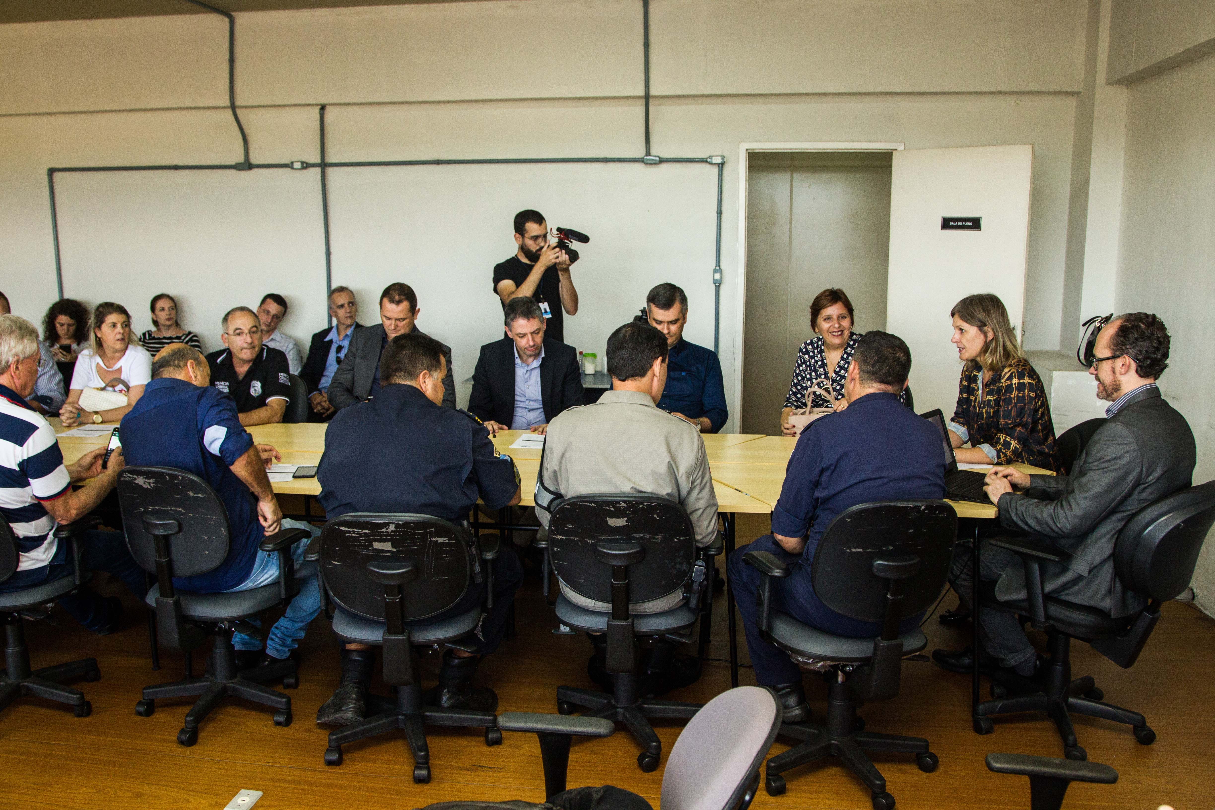 Prefeitura e forças policiais também debateram os casos de perturbação do sossego público