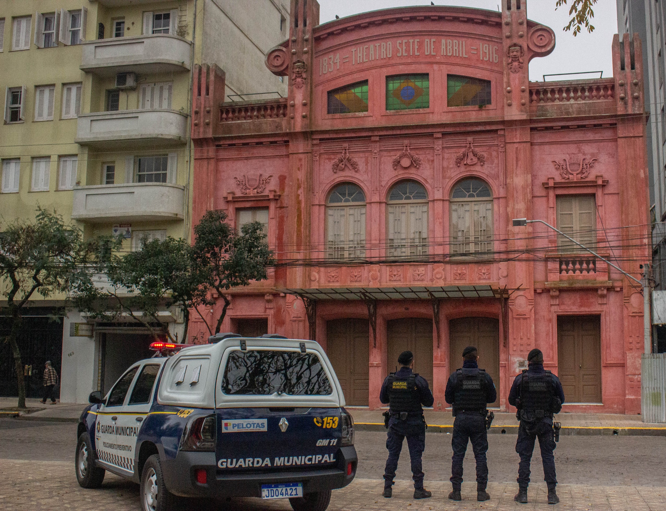 Policiamento preventivo ajuda a proteger o patrimônio cultural de Pelotas