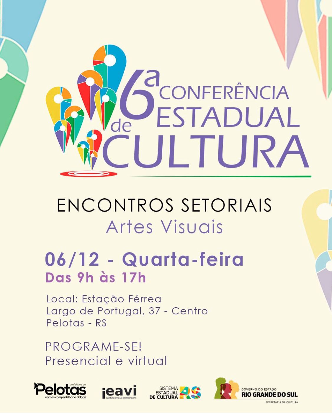 Encontro setorial do município será representado pelo segmento artístico das Artes Visuais