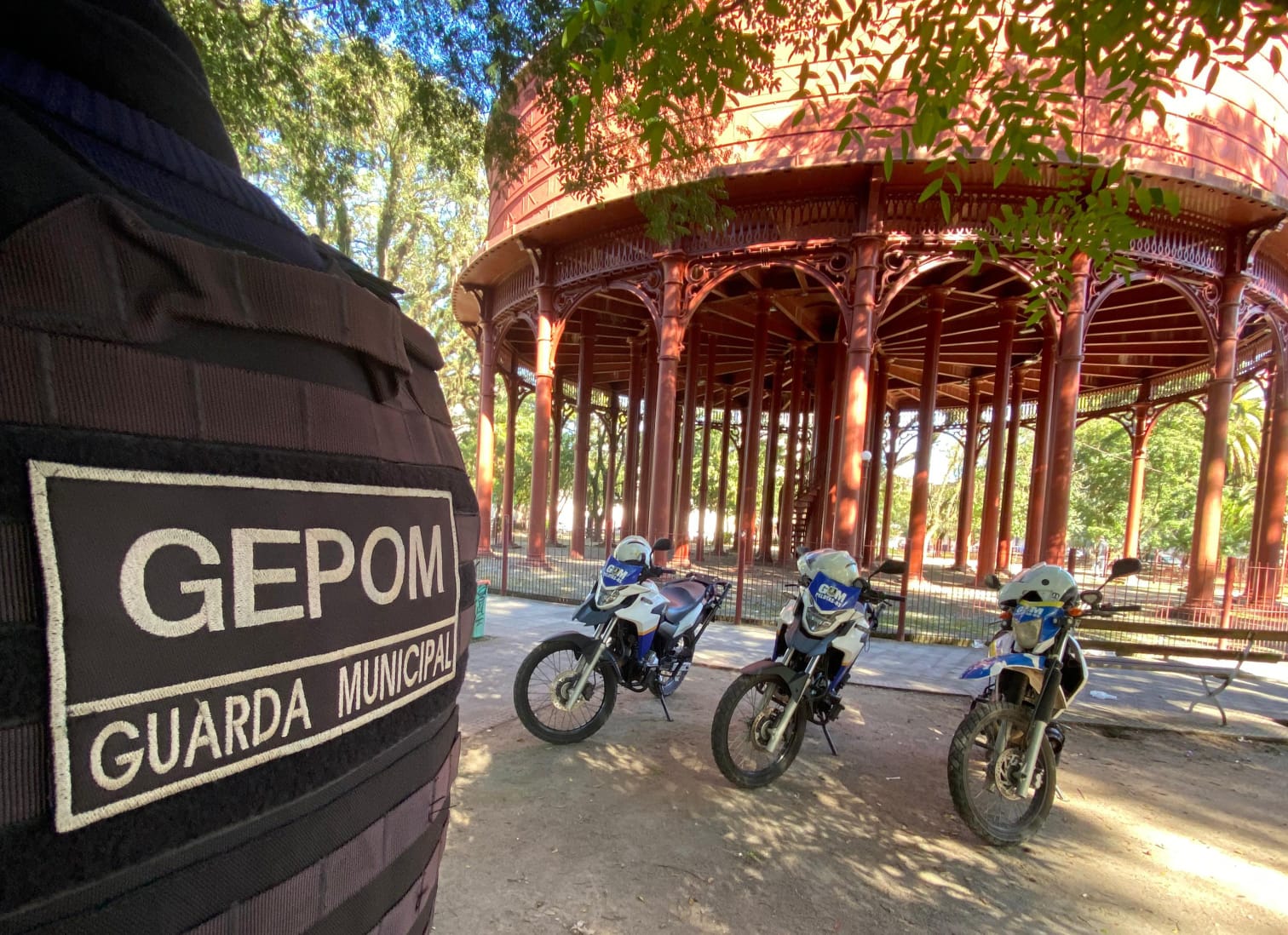 Em seis meses de atuação, o grupo da Guarda Municipal que atua com motocicletas somou 951 patrulhamentos e 29 prisões