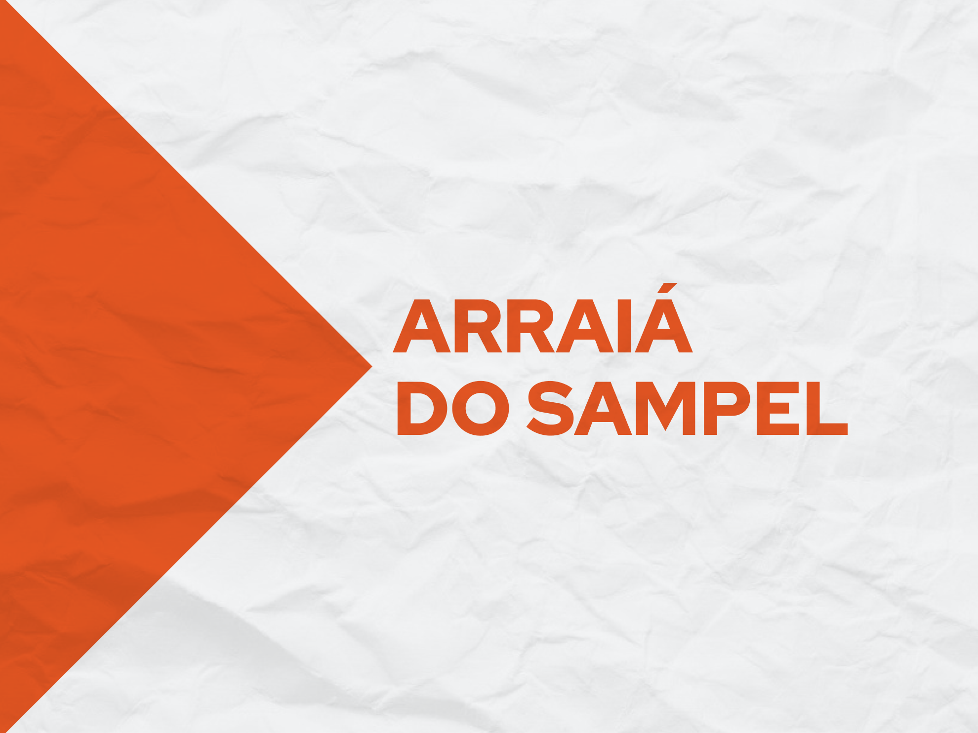 Arraiá do Sampel está marcado para terça-feira (18) no pátio interno da Secult