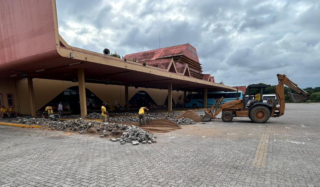 Recuperação é feita com blocos de concreto Unistein