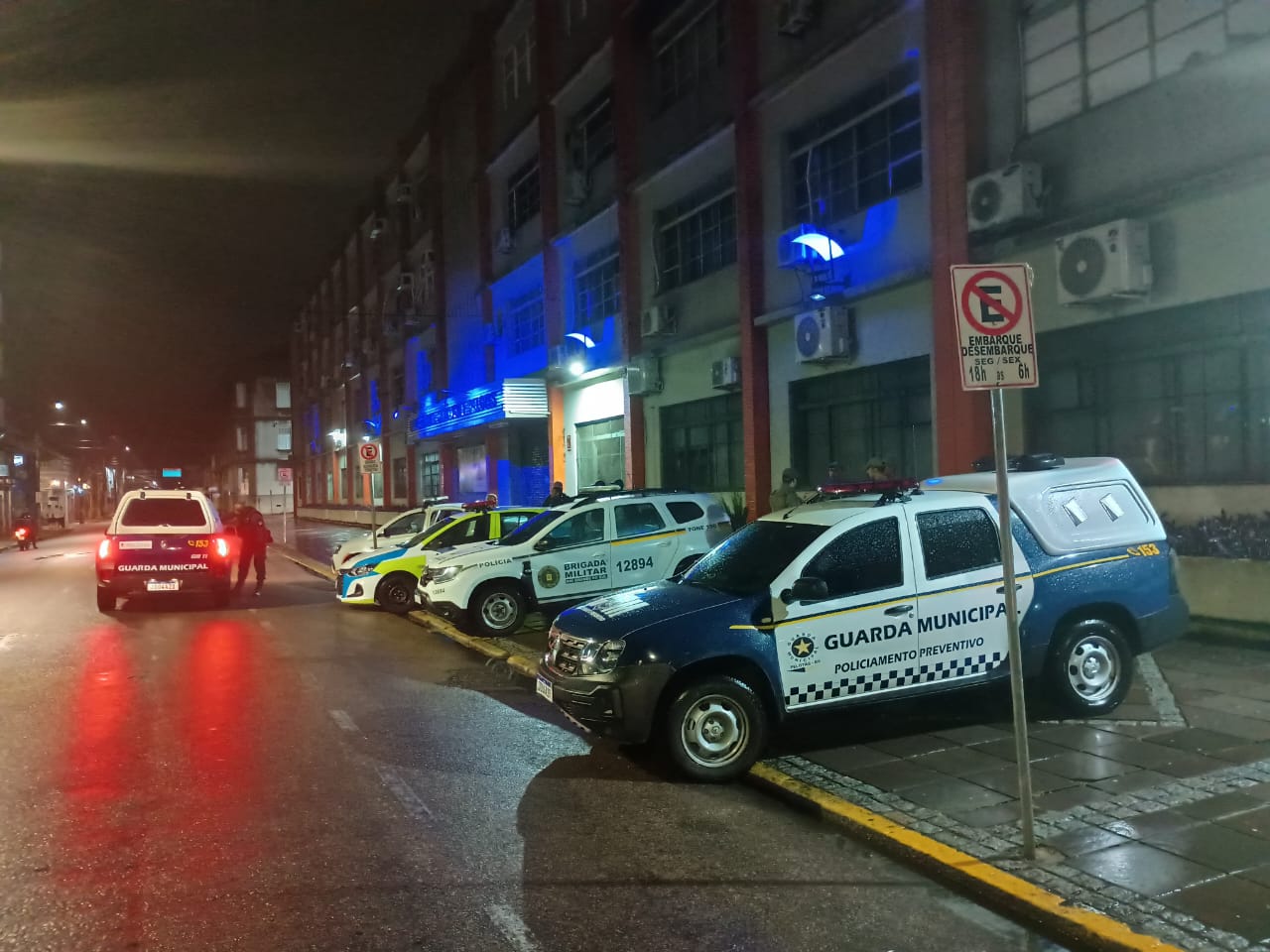 Ações foram realizadas entre sexta e domingo em diversos bairros e avenidas de Pelotas