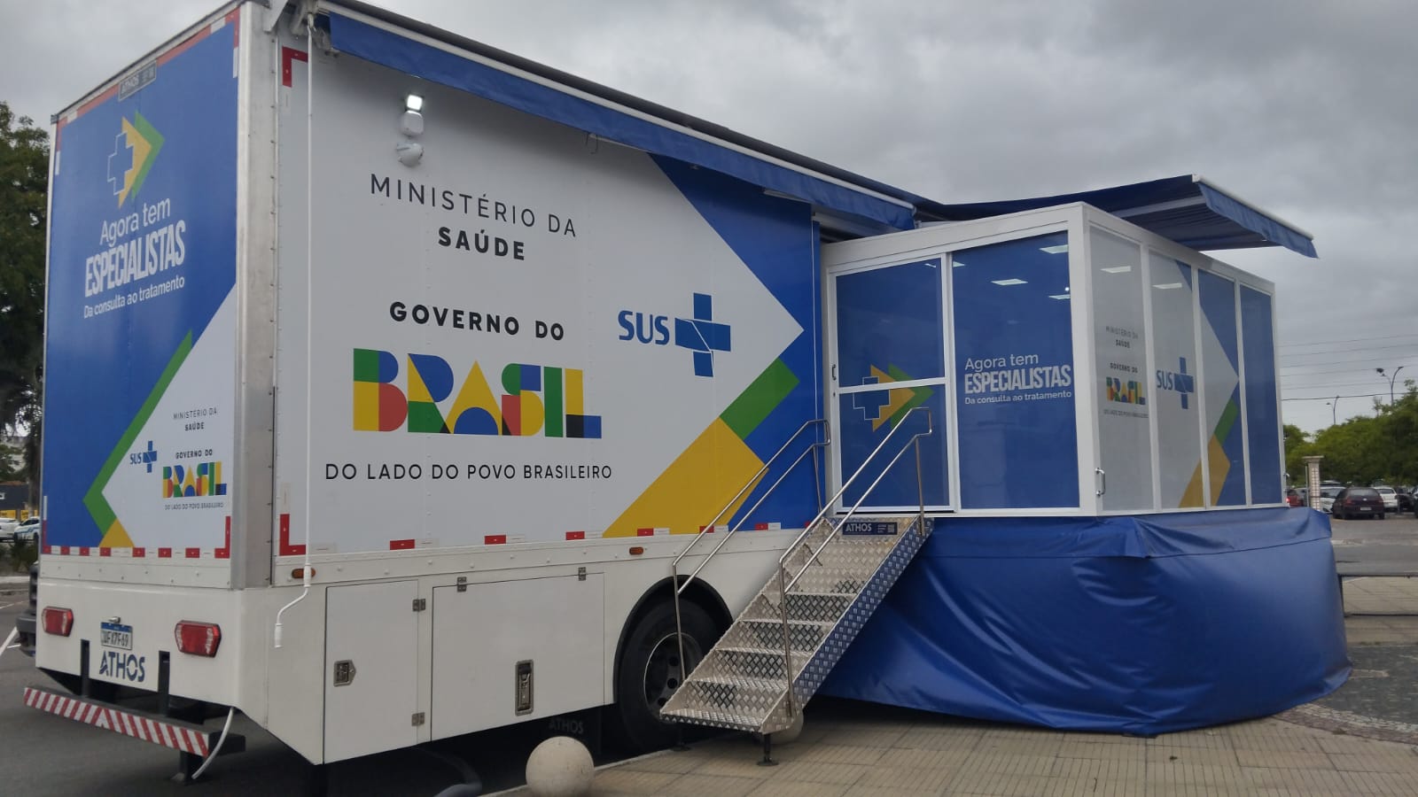 Unidade móvel do programa federal Agora tem Especialistas conta com capacidade para atendimento de 50 mulheres por dia
