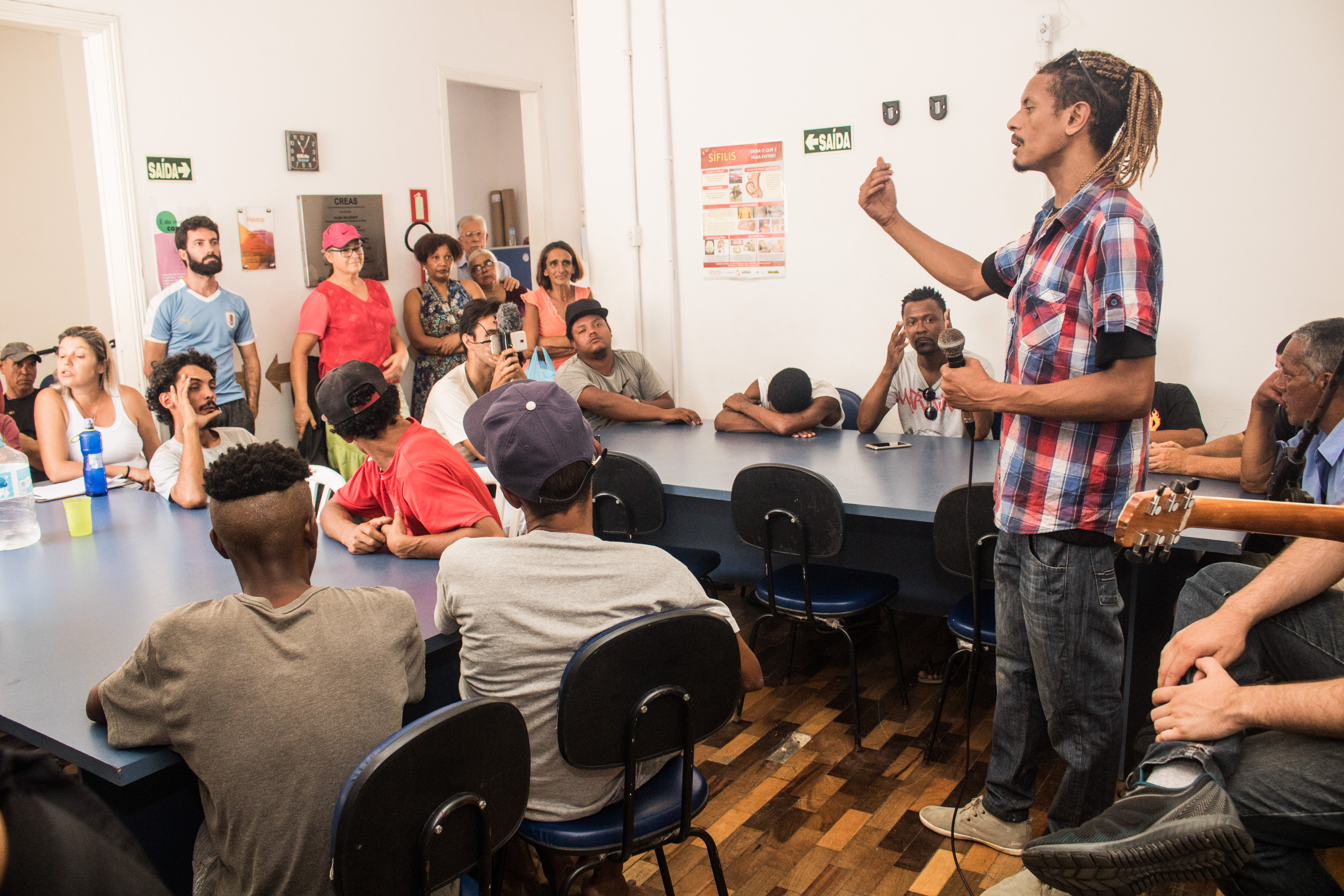 Confraternização reuniu os usuários do Centro e servidores da SAS