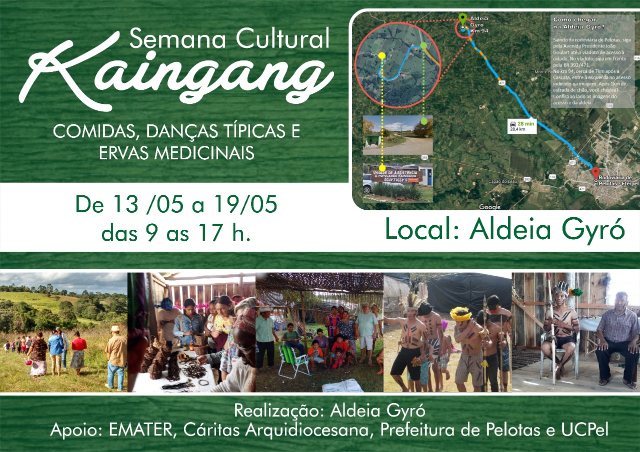 Evento conta com apoio da Prefeitura, Emater, Cáritas Diocesana e UCPel