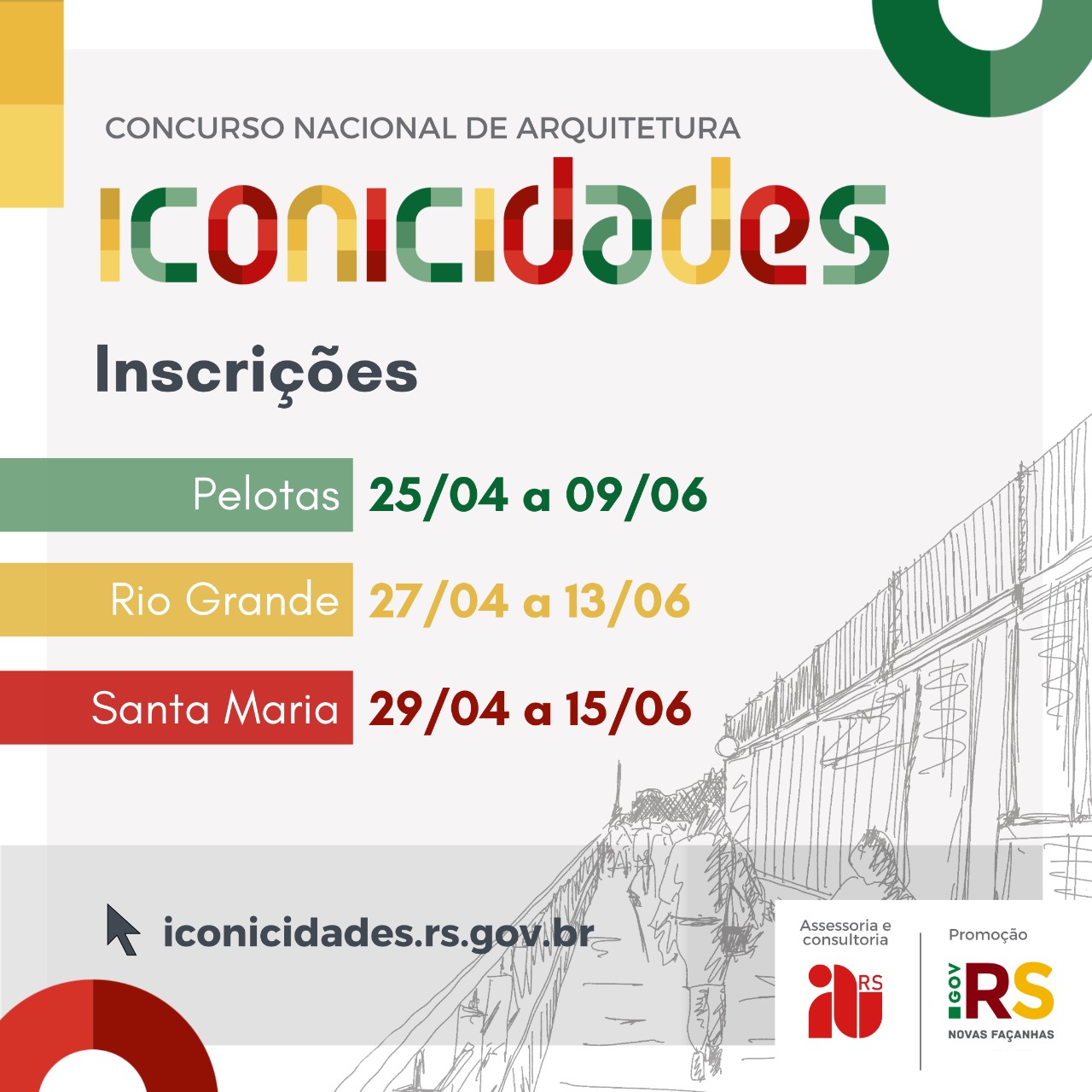 Proposta da cidade, selecionada pelo programa estadual, é de revitalização e preparação do prédio da antiga Secretaria de Finanças para abrigar a Escola de Gastronomia do Senac