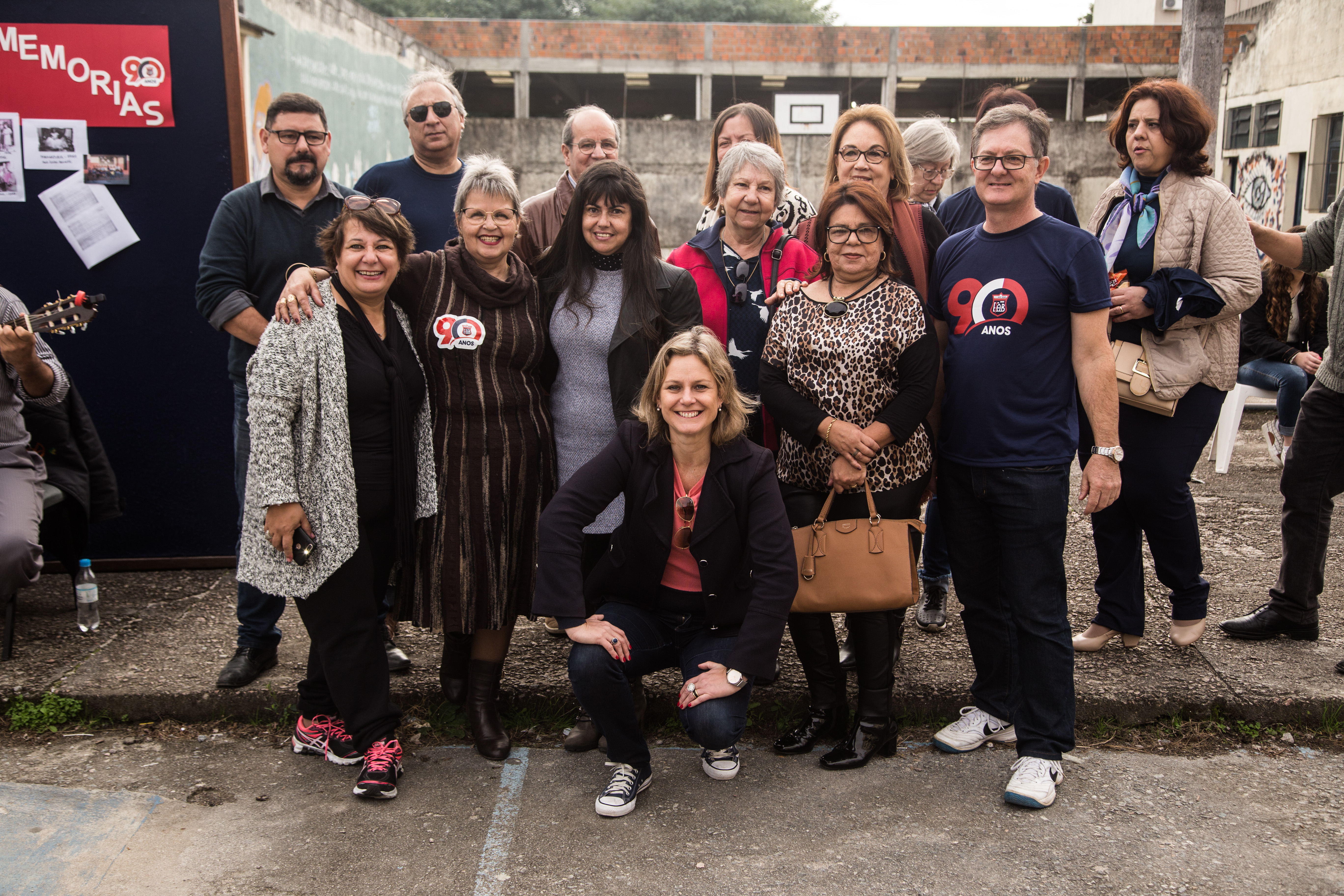 Evento integrou comemorações de 90 anos do Instituto onde a Paula estudou