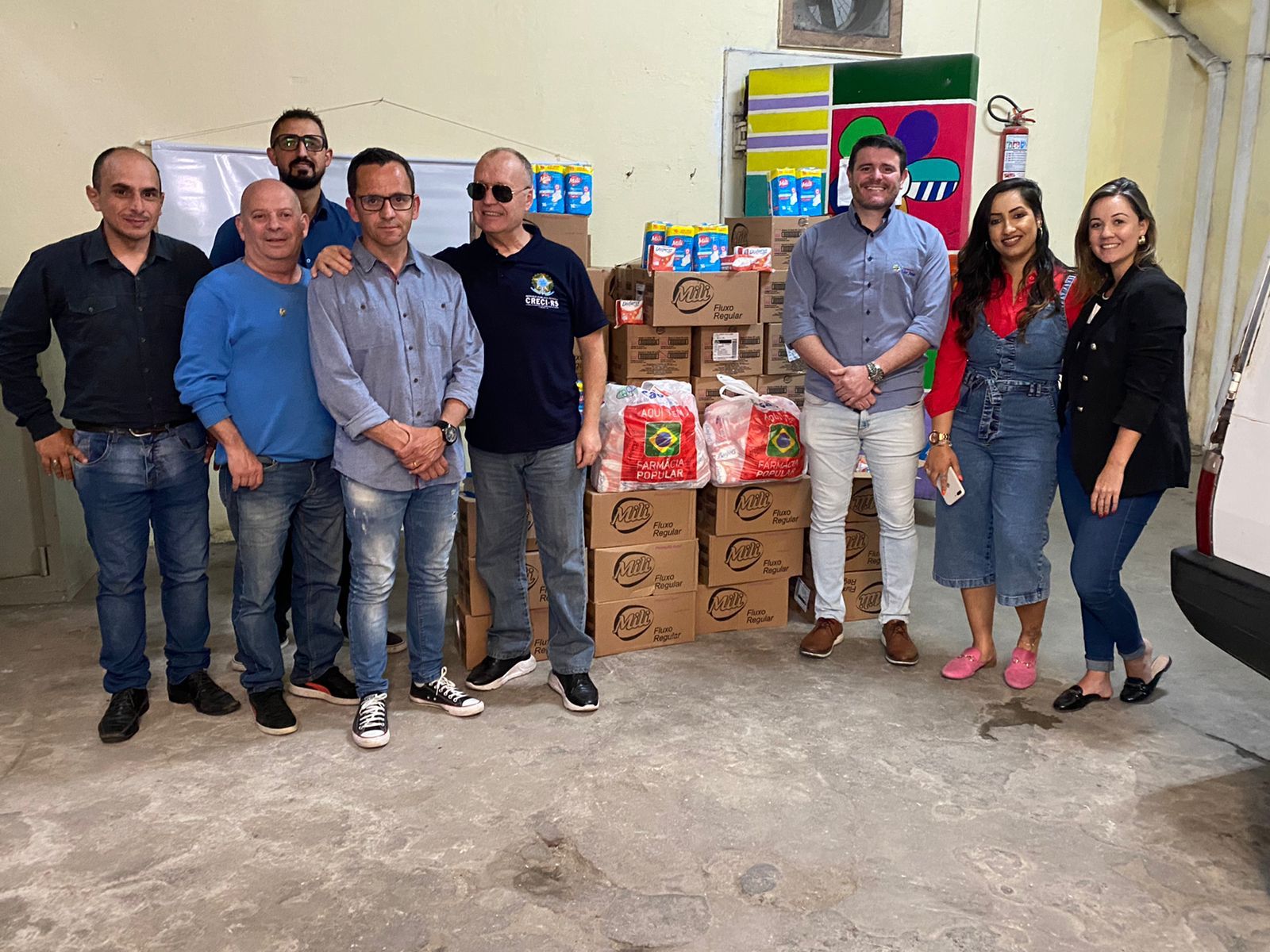 Foram doadas 9 mil unidades que serão distribuídas aos serviços da rede de Assistência Social
