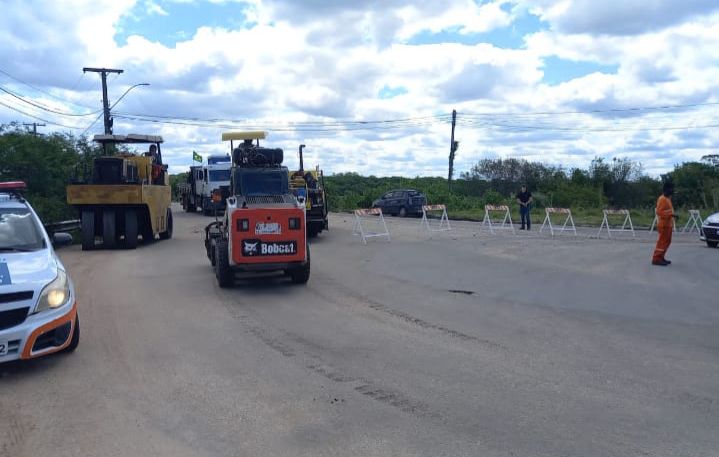 Trecho entre as rotatórias da avenida João Goulart e rua João Jacob Bainy não está mais bloqueado. Novas interrupções para obras serão apenas parciais
