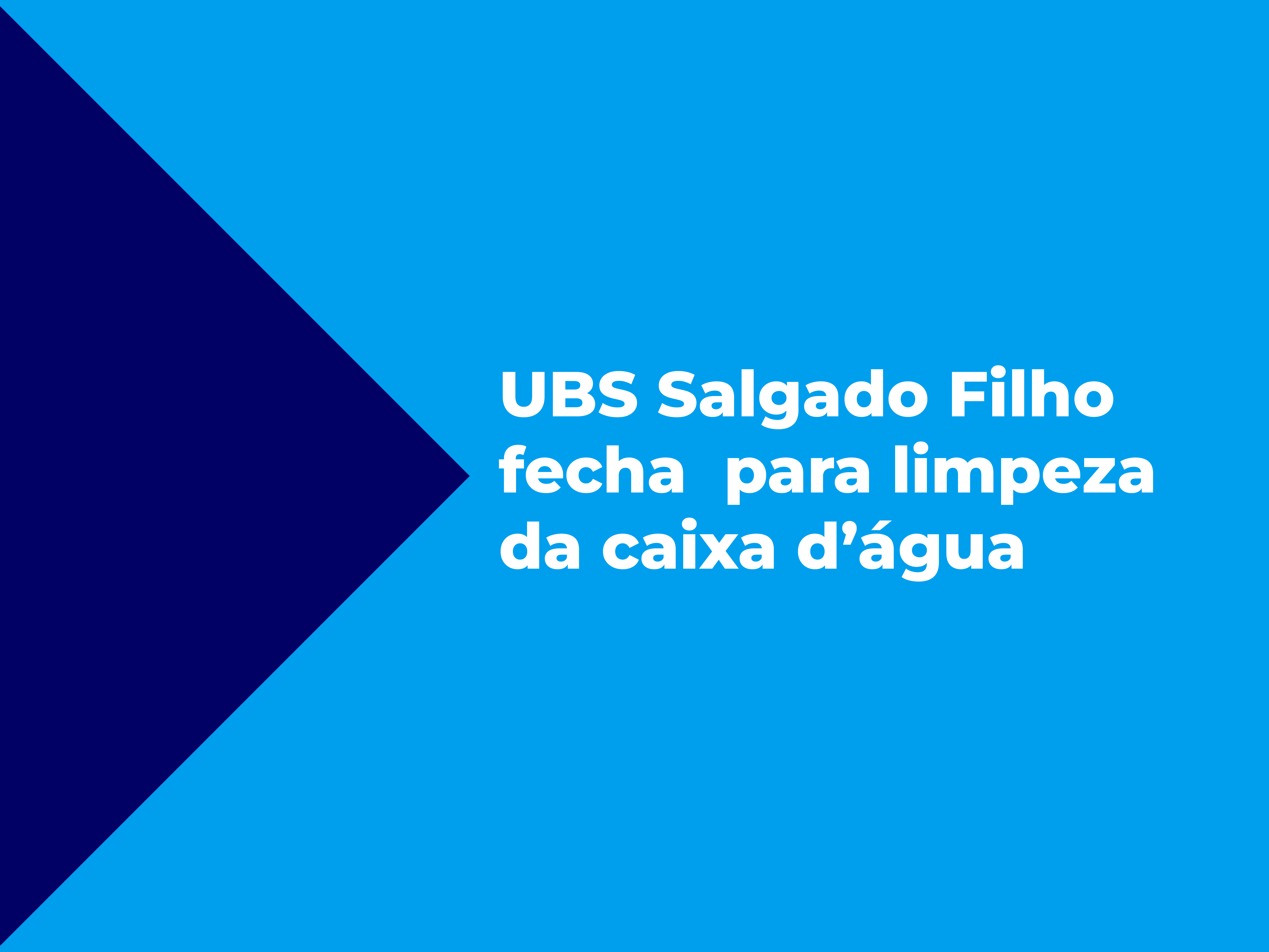 Quarta-feira (9), local terá o atendimento suspenso durante a manhã e volta a funcionar a partir das 13h. População deve procurar as Unidades Cohab Pestano e Vila Municipal durante o período