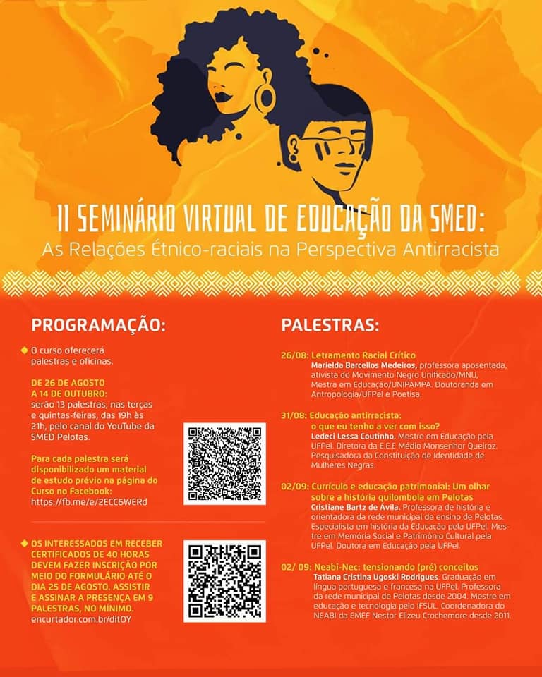 Evento será realizado pela Secretaria de Educação e Desporto entre 26 de agosto e 14 de outubro. Inscrições podem ser feitas até a próxima quarta-feira