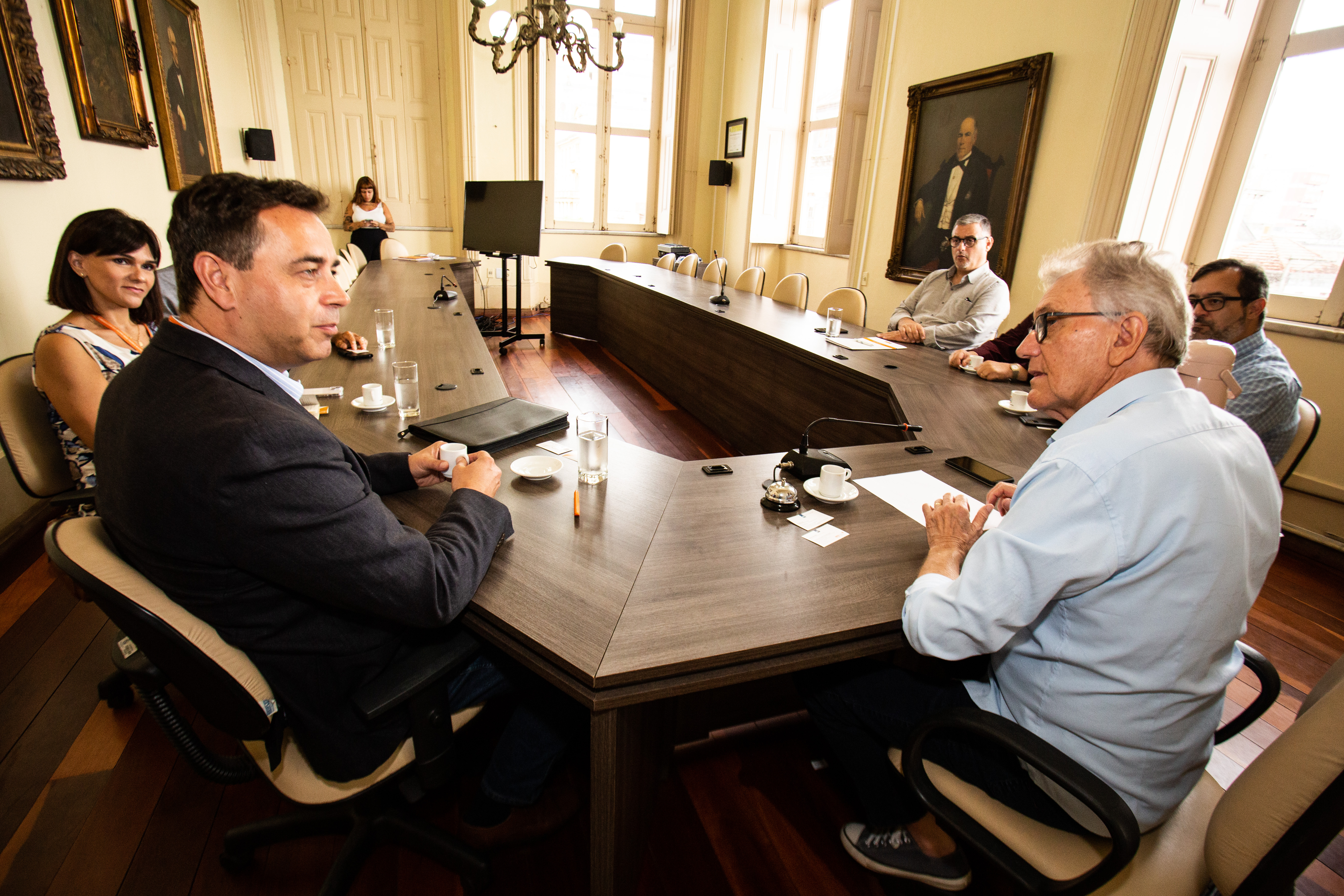 Prefeito em exercício se reuniu com representantes do Escritório Holandês de Apoio aos Negócios em Porto Alegre