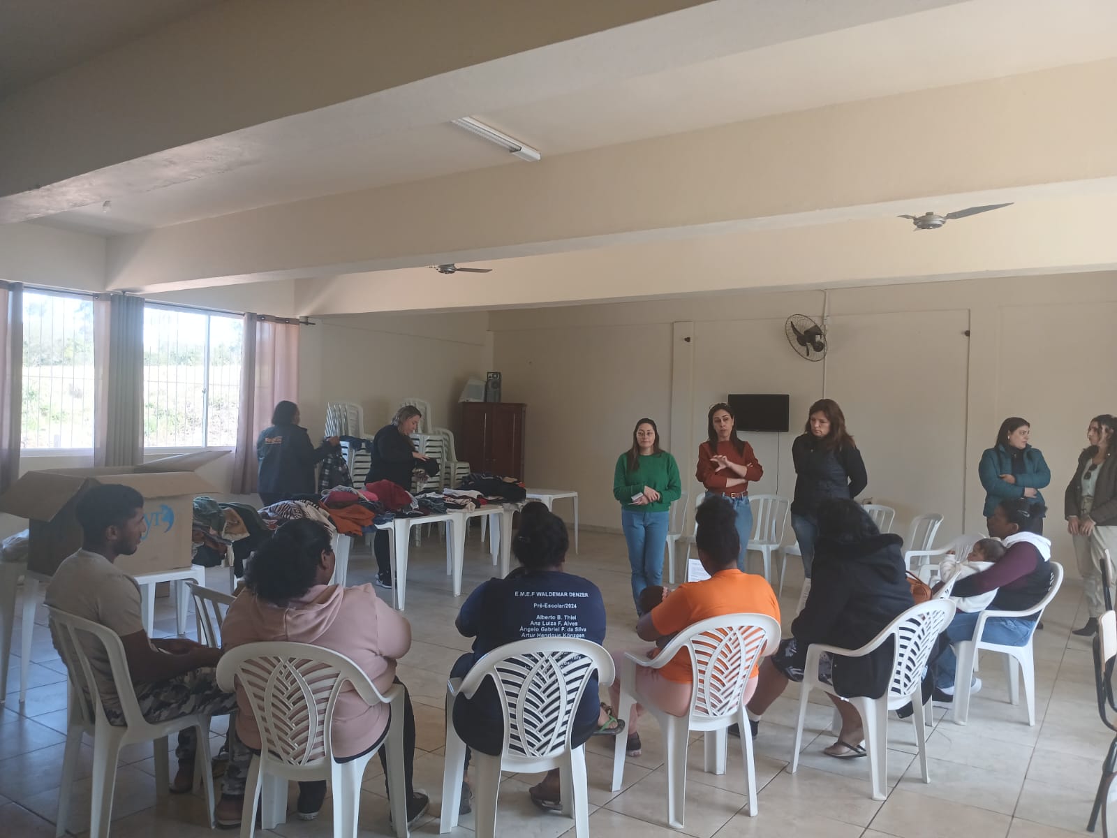 Ação aproximou a comunidade dos benefícios socioassistenciais e reforçou a importância do acompanhamento familiar