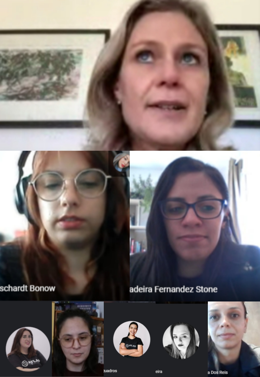 Durante encontro com funcionárias da Atlas Tecnologies, Paula relembrou trajetória profissional e falou sobre os desafios femininos na atualidade