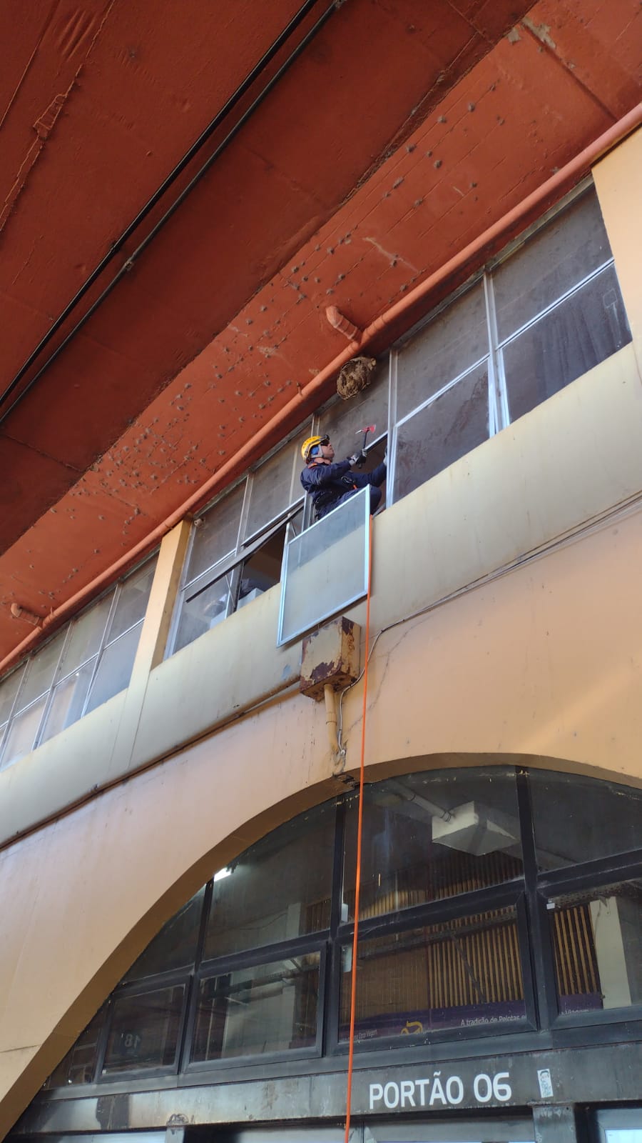 Com apoio da Ssui, Eterpel realiza roçado, capina, pintura de meios-fios, entre outros serviços no entorno do terminal
