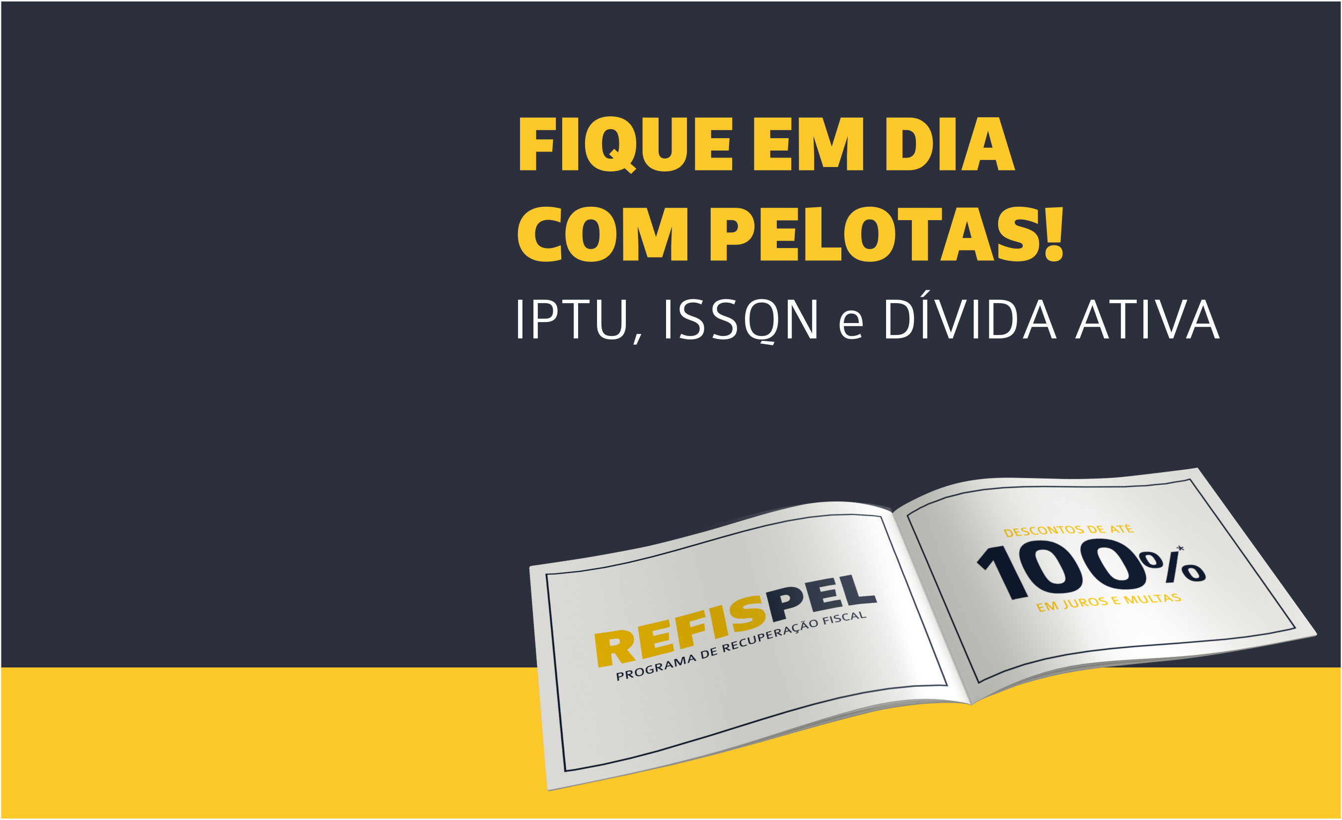 Cidadão poderá colocar em dia débitos com o Município