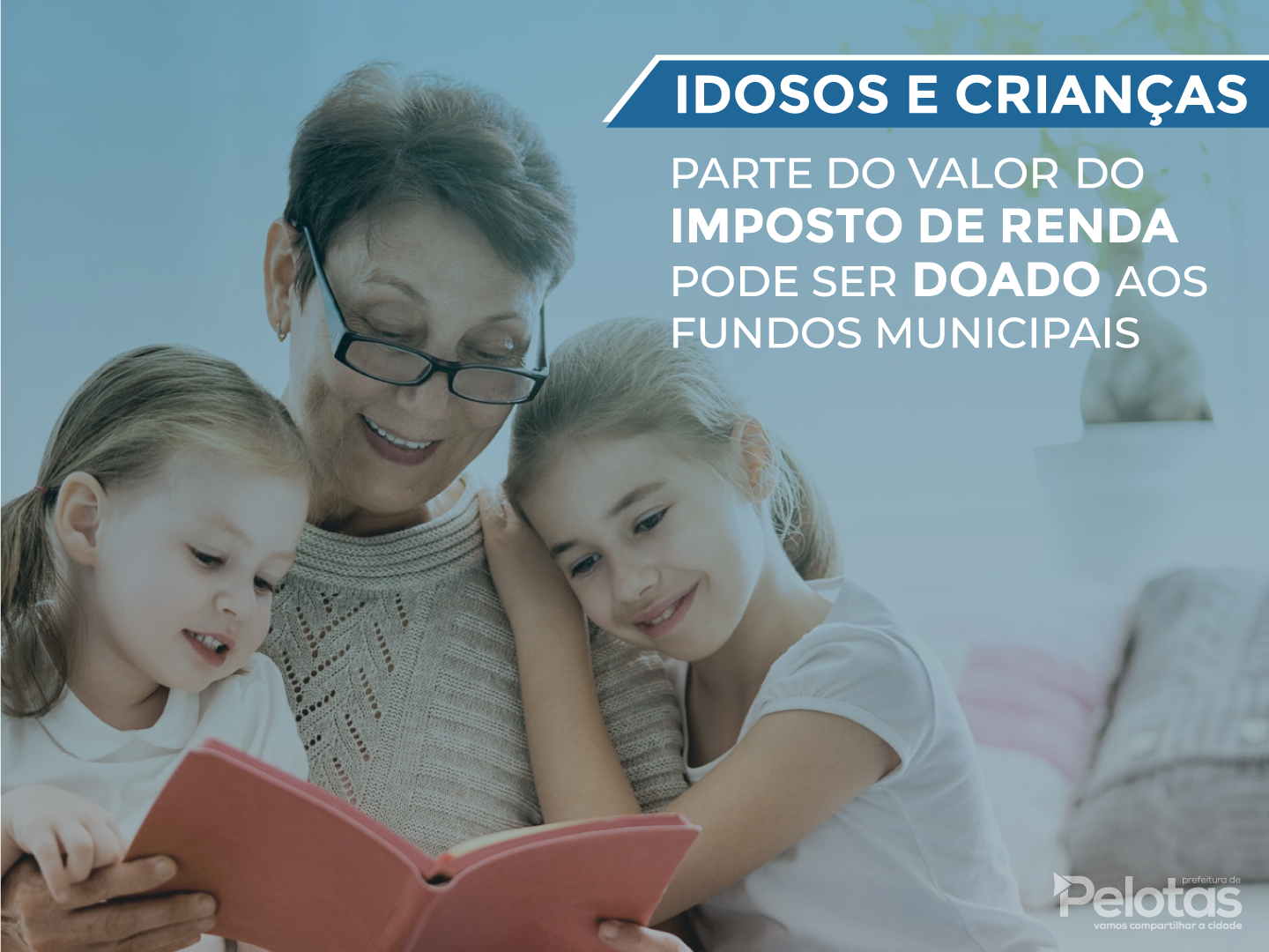 Ao declarar o Imposto de Renda, pelotenses podem destinar até 3% do total devido a projetos que melhorem a vida de idosos do município e outros 3% a crianças e adolescentes