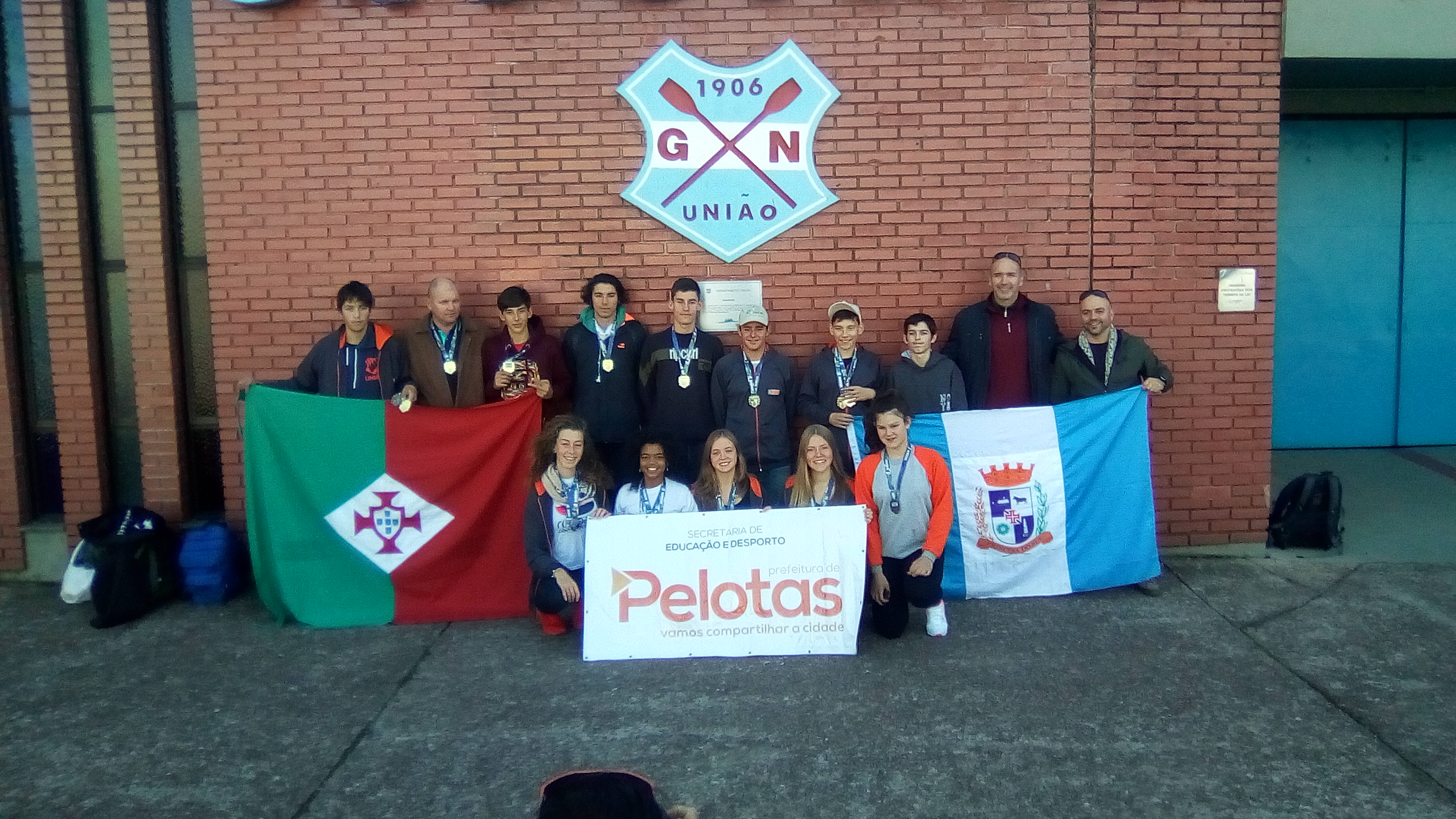 Equipe representa a Prefeitura e o Clube Centro Português