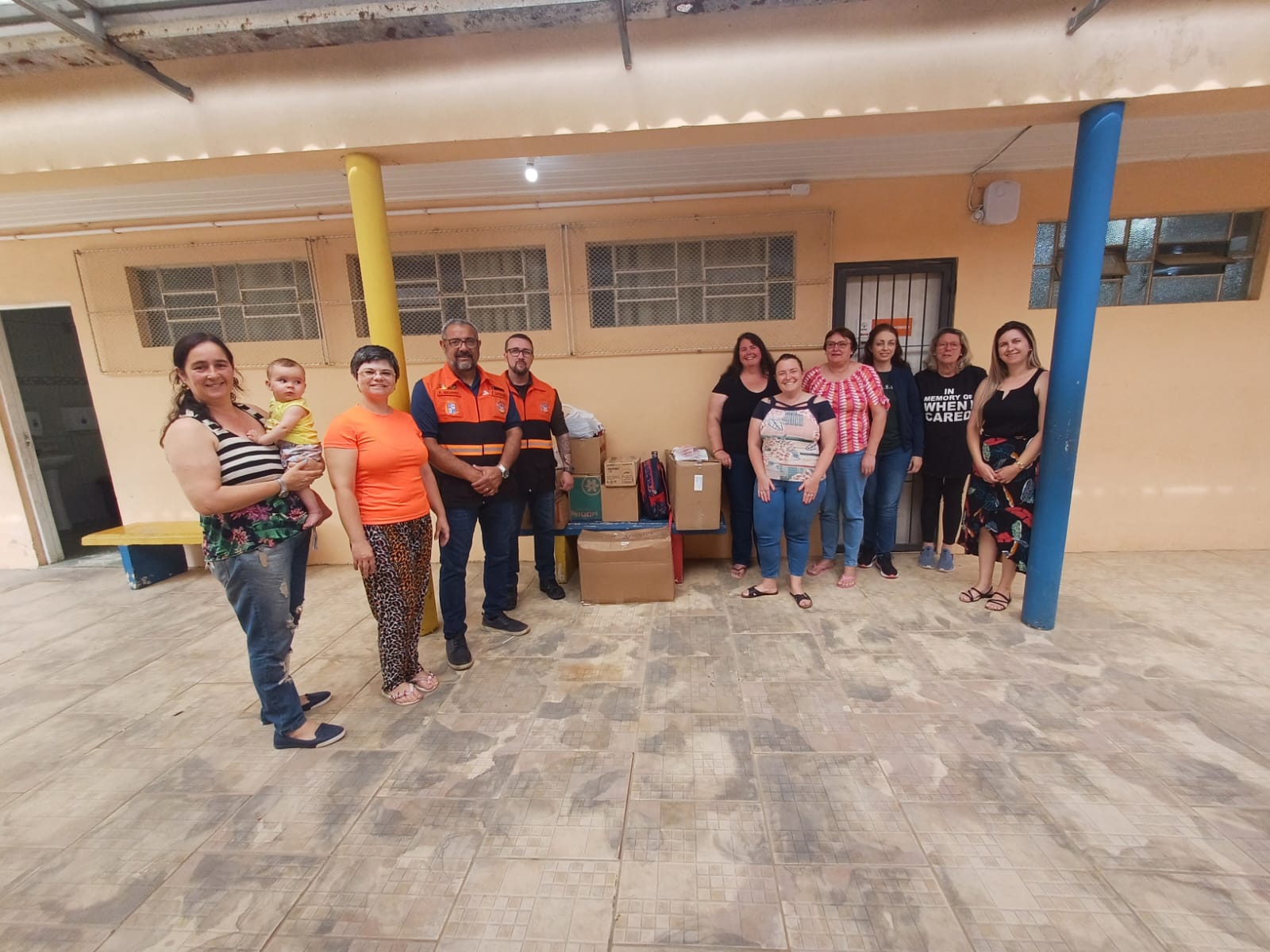 Iniciativa da Prefeitura estimulou o diálogo sobre as recentes mudanças climáticas no Rio Grande do Sul entre estudantes da rede municipal, além de incentivar doações