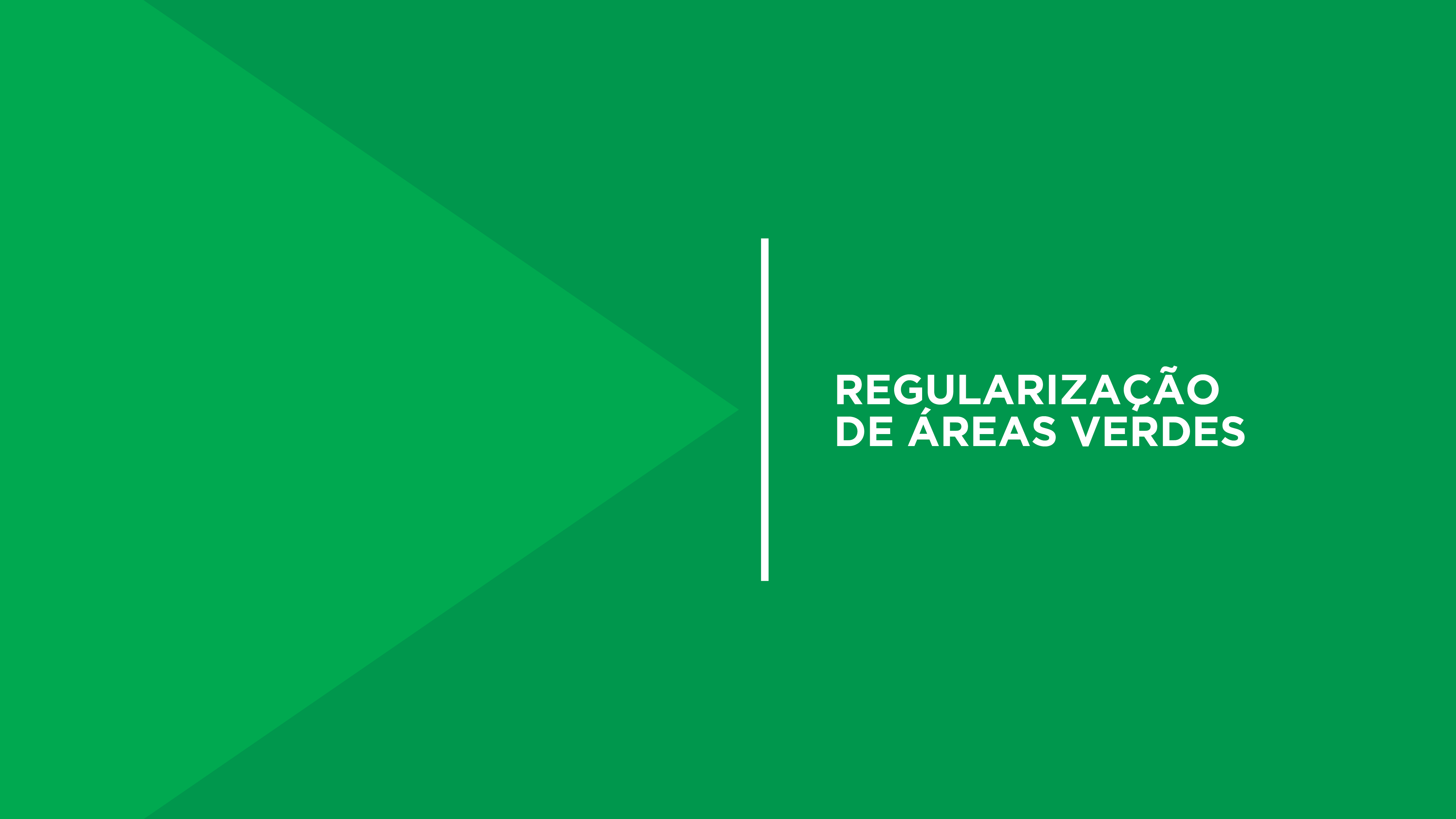São 1.148 lotes ocupados em áreas verdes. O projeto tem autorização do Legislativo