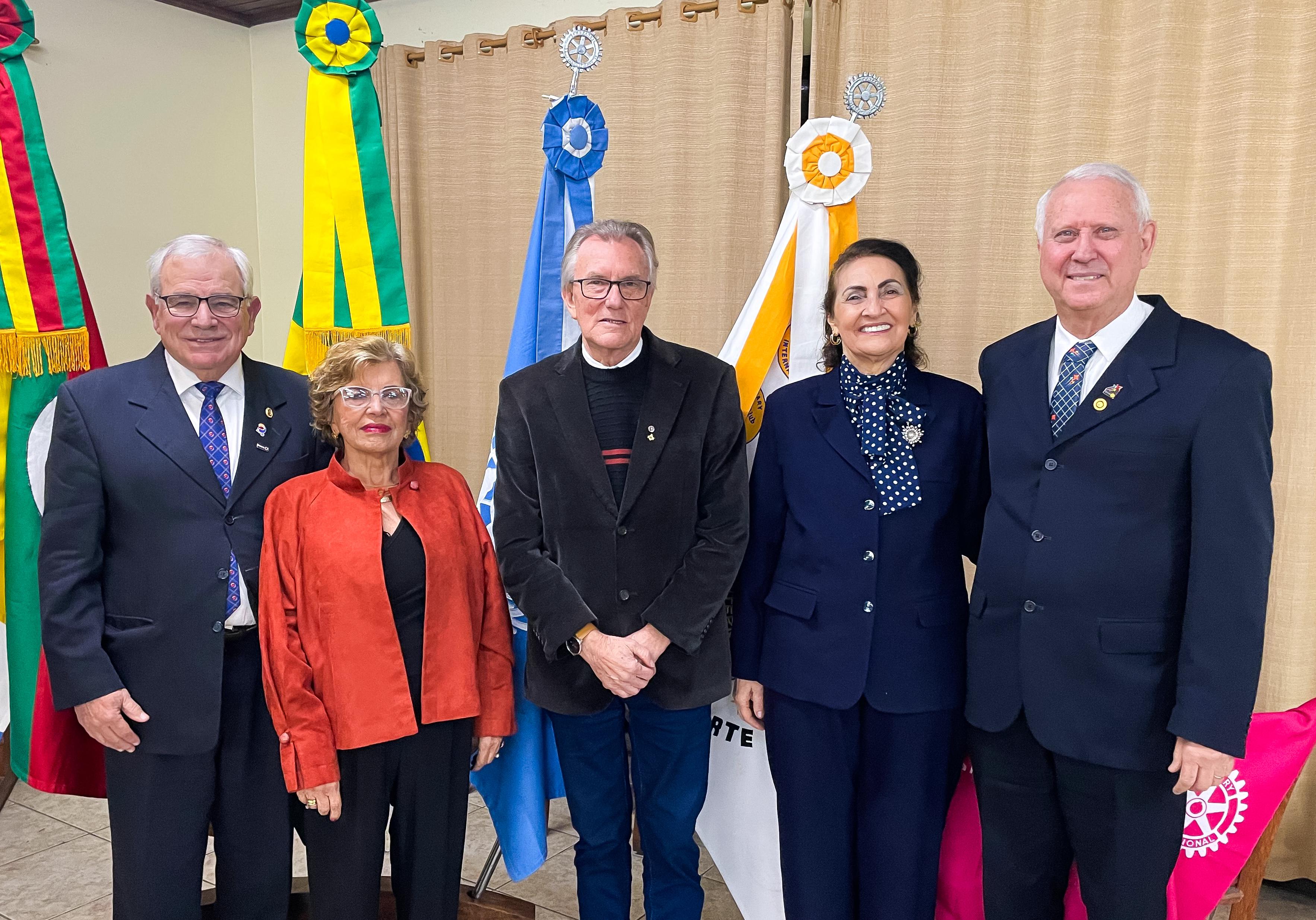 Vice-prefeito prestigiou a cerimônia, reconhecendo o impacto social do clube na sociedade