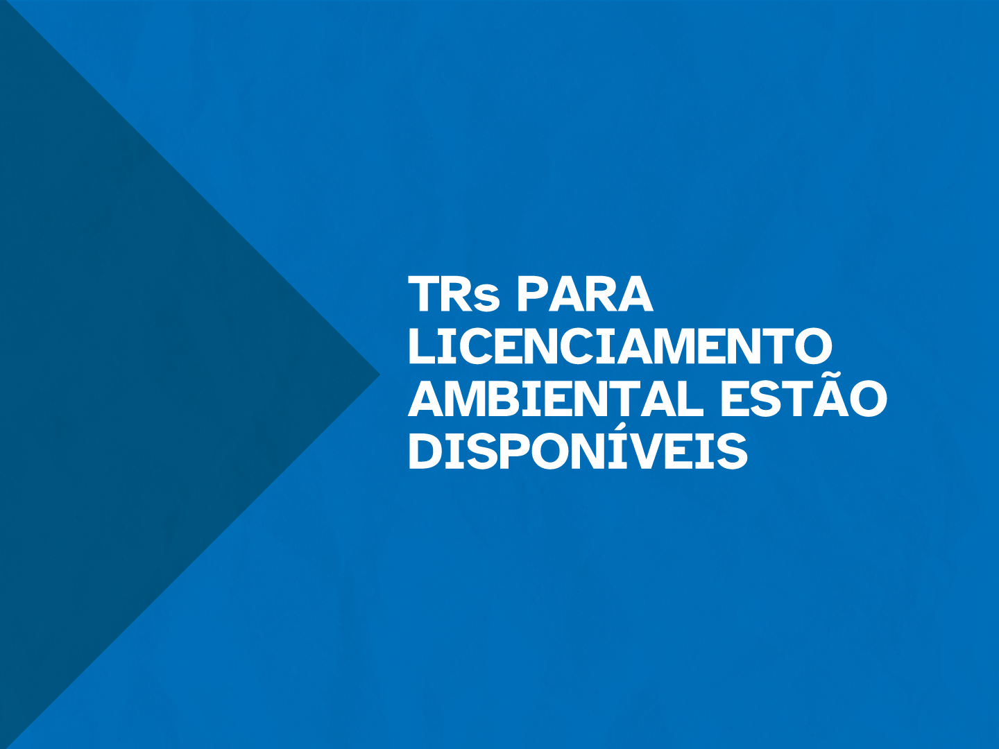 Os novos TRs para Laudos Geológicos e de Projeto Paisagístico determinam critérios técnicos que auxiliam no licenciamento de novos empreendimentos