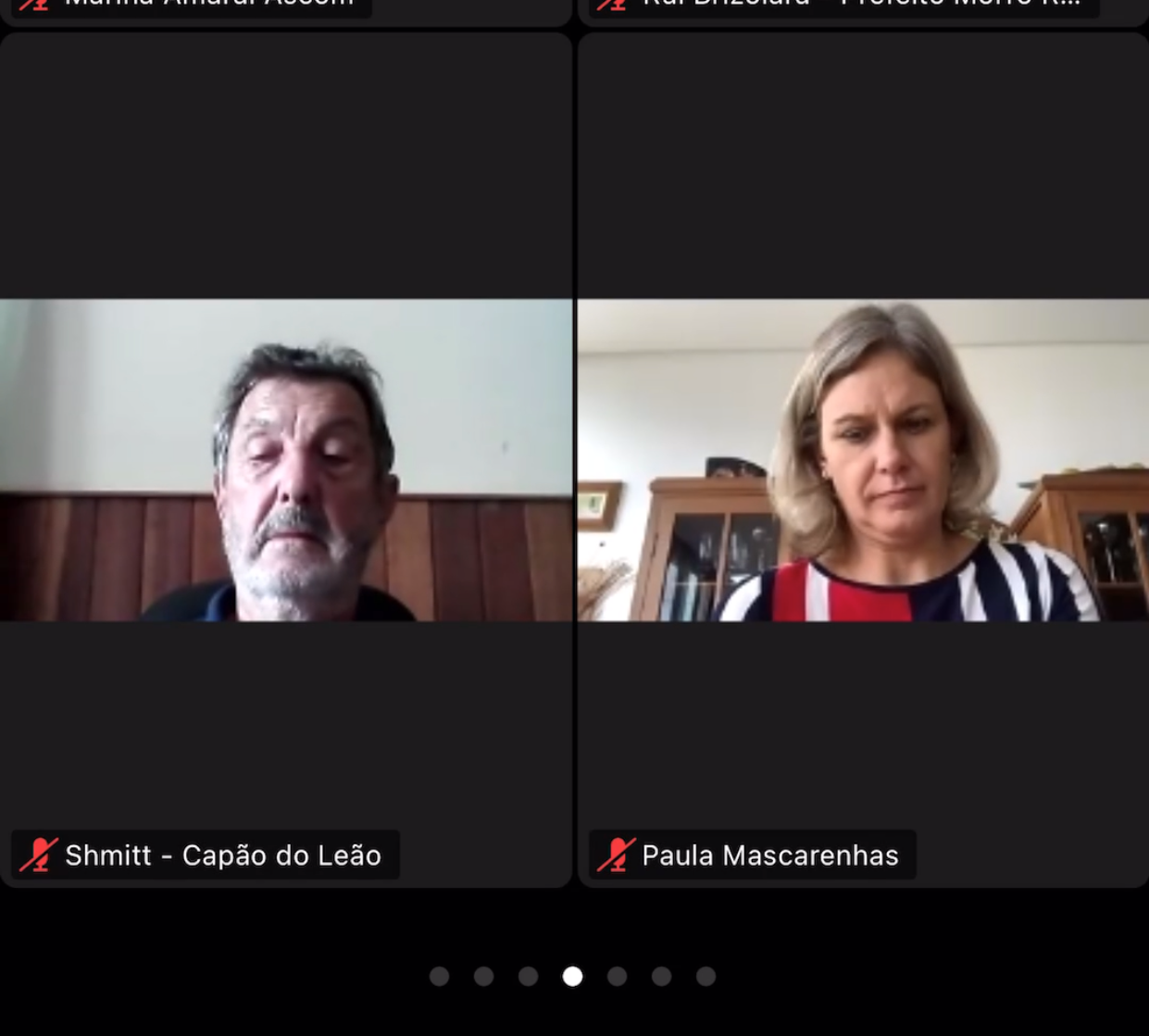 Paula Mascarenhas participou do encontro. Pautas como vacinação e segurança pública foram trazidas à tona