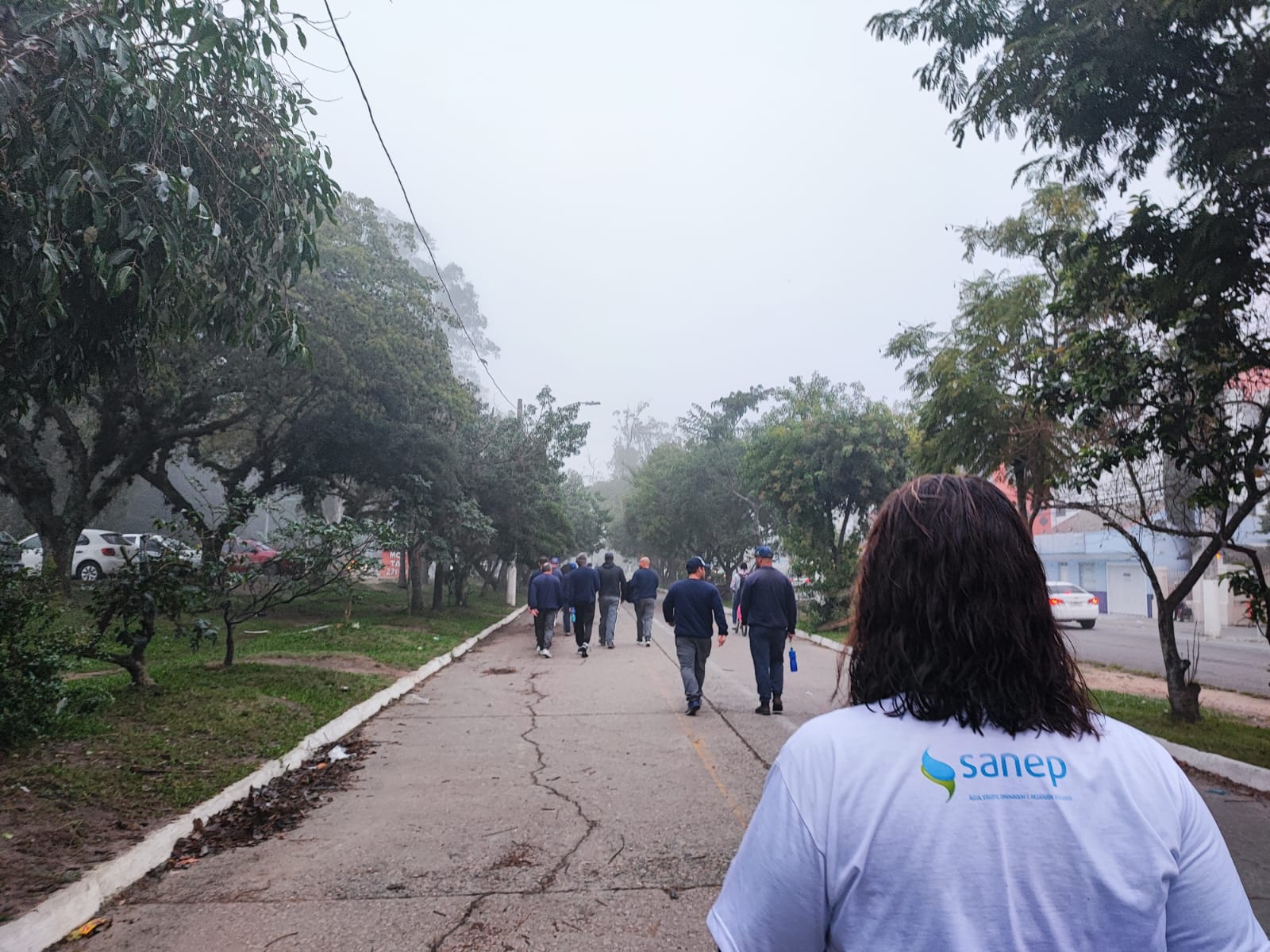 Integrantes da autarquia percorreram cerca de quatro quilômetros na manhã desta quarta-feira (31), em comemoração ao dia destinado a estimular exercícios físicos